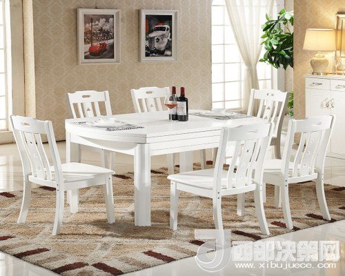 喜歡白色餐桌 但椅子該如何搭配？