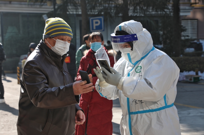 蘇鑫核酸檢測現場信息錄入