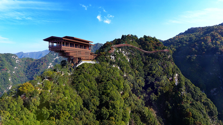 【云游渭南】待到春暖花開之時，我們相約草長鶯飛的少華山！_fororder_龍首閣 (2)