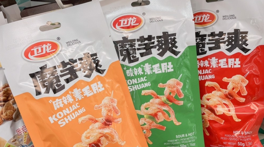 圖為魔芋爽。圖片來源：臺灣《聯(lián)合報》楊雅婷攝。